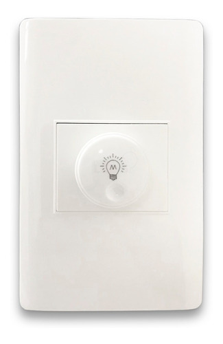 Módulo De Dimmer Rotativo Branco