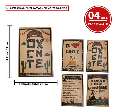 Decoração Junina Sertão Com Bandeirinhas Balão Envio Rápido