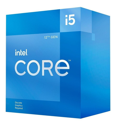 Imagem 1 de 2 de Processador Intel Core I5-12400f 4.4ghz 18mb Lga1700