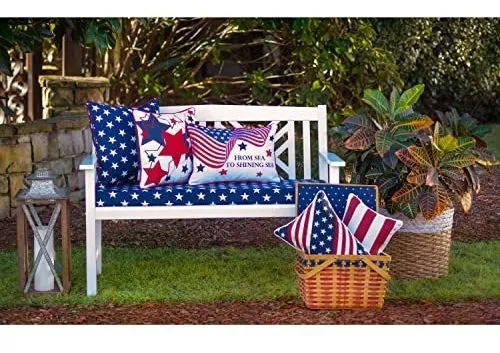 Pillow Perfect - Cojines Patriótico Midland Americana Para