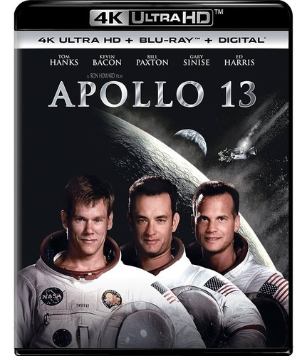 Apollo 13 4k Ultra Hd + Blu-ray Original Nuevo Y Sellado