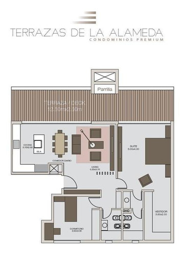 Imagen 2 de 17 de Departamentos 2 Ambientes Dentro Del Barrio Privado La Alameda -canning