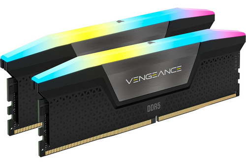 Corsair Vengeance Rgb Ddr5 Ram De 48 Gb (2 X 24 Gb) 7200 Mhz Cl36 Intel Xmp Icue Compatible Con Memoria De Computadora - Negro (cmh48gx5m2b7200c36)