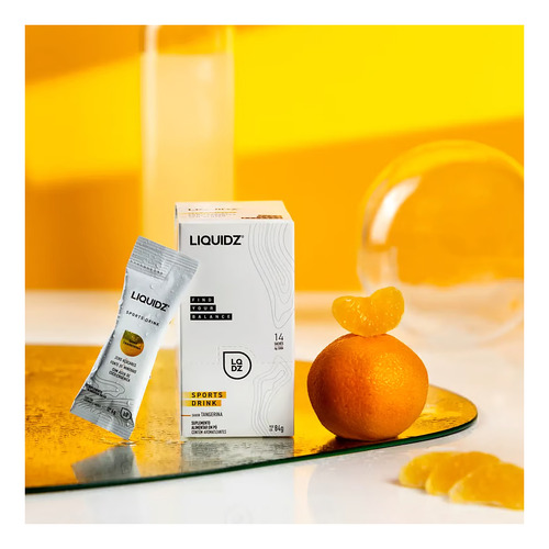 Suplemento Isotonico Liquidz Sabor Tangerina 14un
