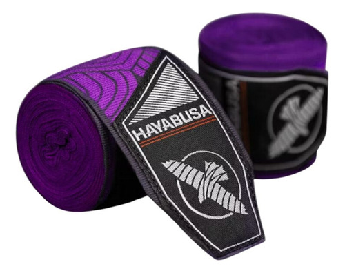 Hayabusa - Vendas De Mano, Elasticidad Perfecta Color Violeta Oscuro