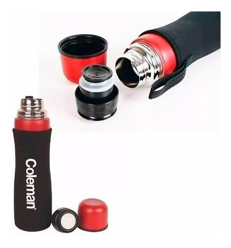 Imagen 1 de 10 de Termo Coleman 1 Litro Acero Inoxidable 1 Año Garantía Oferta