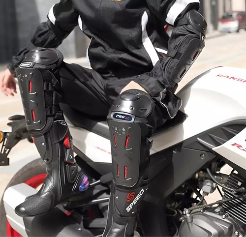 Rodilleras Y Coderas Set Proteccion Para Moto Modelo Pro X