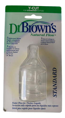 Bico Dr Browns 9 M+ Corte Em Y Natural Flow Padrão