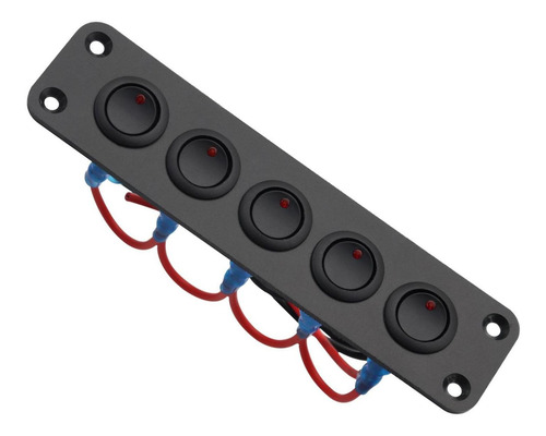 Panel De Interruptor De Palanca De 12v Control Flexible