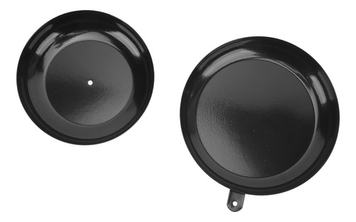 Plato Portafrutas, Clásico, Negro, Decorativo, De Doble Capa