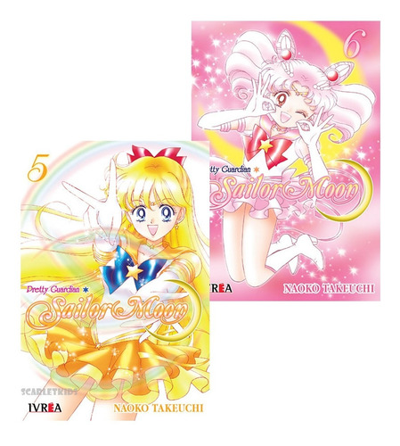 Manga Sailor Moon Pretty 2 Tomos Elige Tu Tomo Ivrea Scarlet