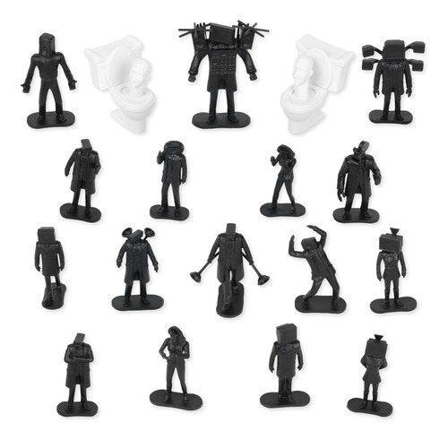 Cubo De Batalla Skibidi Toilet Bonkers Toys 20 Figuras