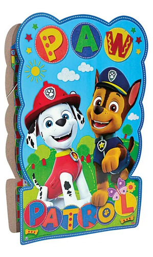 Piñata Grande Paw Patrol Disney Original Y Oficial Cotillón