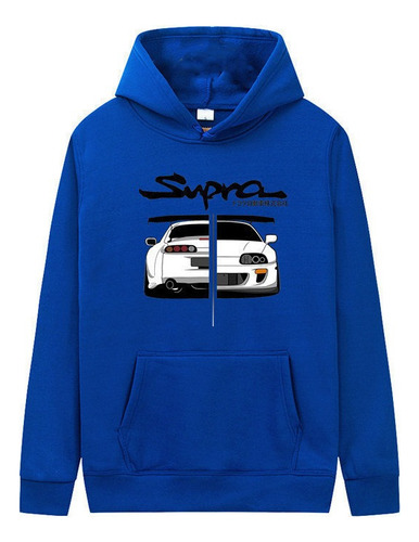 Sudaderas Con Capucha Anime Initial D Toyota Supra Para Homb