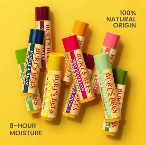 Lip Balm Burt's Bees Kit Com 4 Beewax 100% Natural 4.25g