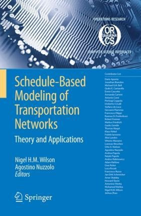 Schedule-based Modeling Of Transportation Networks - Nige...