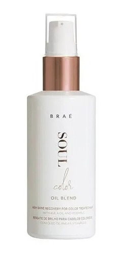 Óleo Blend Resgate Dos Fios Soul Color Braé Hair Care 60ml