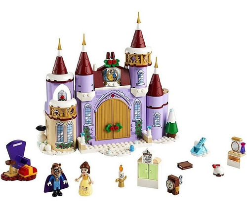 Lego Disney Celebracao De Inverno No Castelo Da Bela 43180