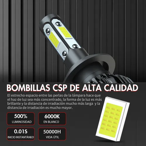 Kit De Focos Led Haz Alto/bajo Para Volkswagen Virtus 2020