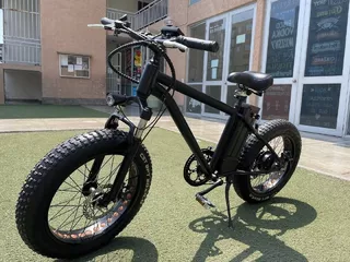 Bicicleta Eléctrica Fat Tire E- Bike - Cruiser 20 - Black