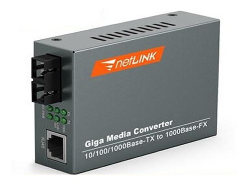 Transceiver Fibra Optica Dual Full-duplex Mono Gigabit 20 Km