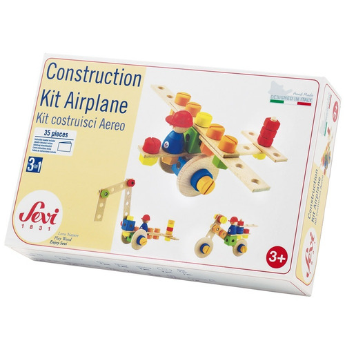 Kit De Construccion De Aeroplano - Sevi Soft