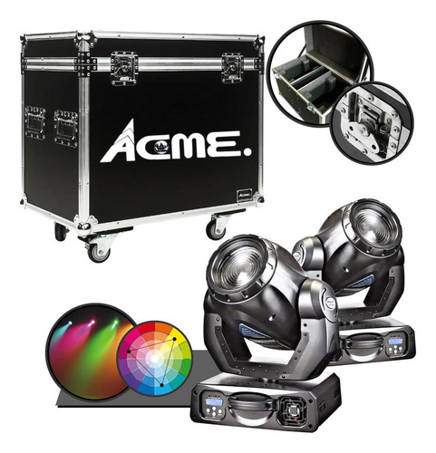 Canhão Moving Head Im 575 (i-movie) W2 Varias Cores + Case