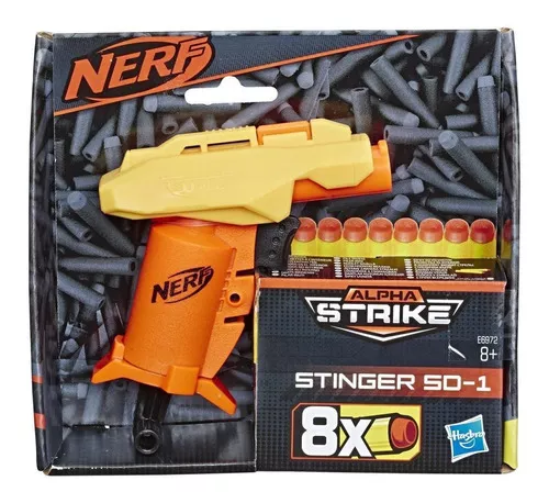 Lançador de dardos Nerf NERF ALPHA STRIKE BOA RC 6 F2985 arminha