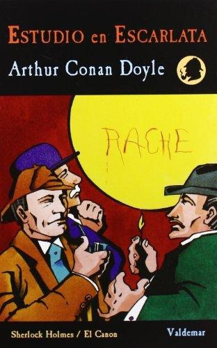 Arthur Conan Doyle Estudio En Escarlata Editorial Valdemar