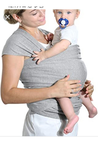 Imagen 3 de 4 de Fular Porteo Portabebé De Bebe