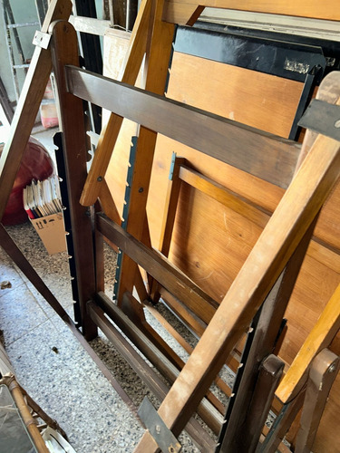 Tablero Dibujo C Mesa D Madera Regul Solo Entrega En Persona (Usado)