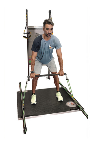 Estação De Exercícios Com Carga Por Elásticos - Flex Board *
