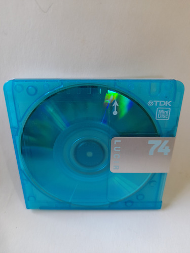 Tdk Minidisc Md - 5 Unidades - 74 Minutos, Virgem, Box Com 5 (Usado)