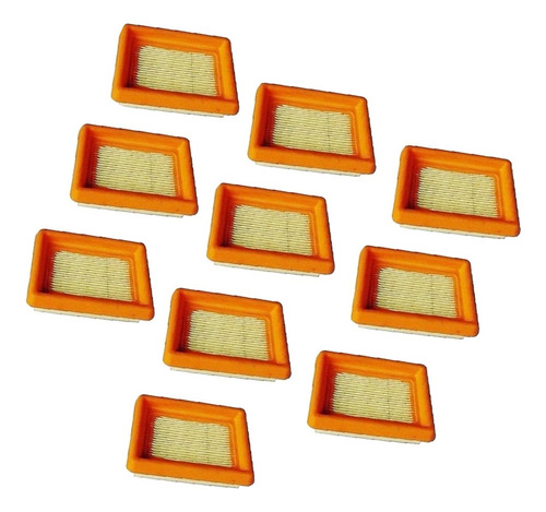 Paquete De 10 Filtros De Aire For Cepillo Stihl Fs120 Fs200