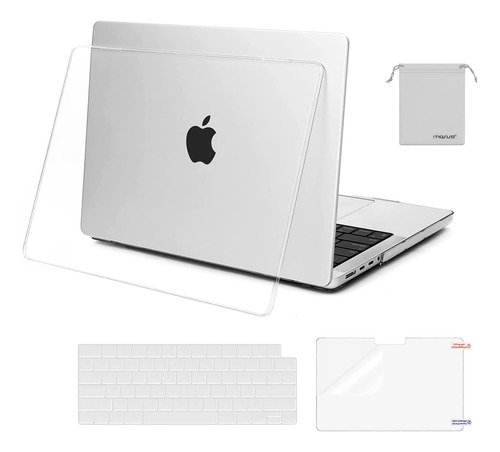 Funda Mosiso Para Macbook Pro 14 M1 Pro/max +c/tec Clear