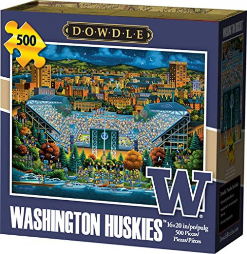 Rompecabezas Dowdle - Washington Huskies - 500 Piezas