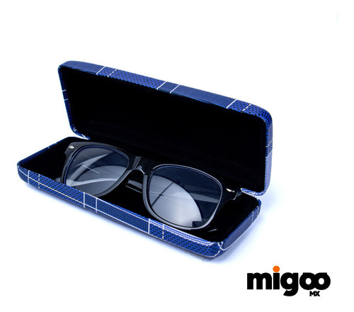Imagen 5 de 5 de Estuche Para Lentes Duro Rigido Oftalmico Wh010