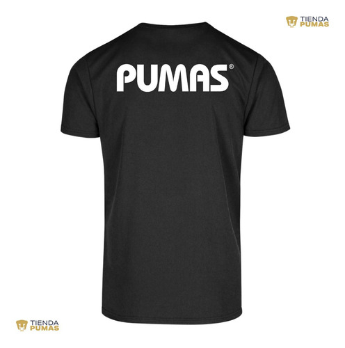 Jersey Playera Fútbol Dryfit Pumas Unam Hombre Logo Monocrom
