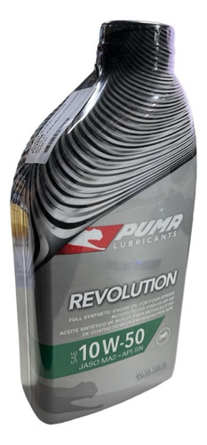 Aceite Sintetico 4t Puma Revolution 10w50 Avant Motos