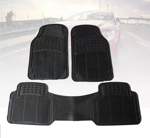 Set 3 Piezas Pisos De Goma Para Vehículos Universal Auto Jl