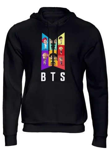 Sudadera Hoodie Capucha Bts Ropa Moda Niños Adultos Unisex