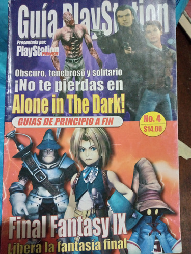 Final Fantay Ix En Revista Guia Play Station Agosto 2001