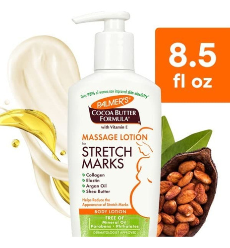 Crema Palmers Estrías Cacao - mL a $227