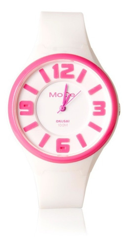 Reloj Okusai Mode Resina Blanco Mode-305 Tienda Oficial