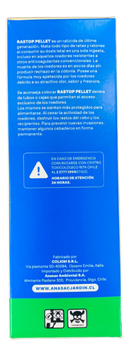 Kit Desratización Rastop Pellet 250g Todo Listo Para Usar(5)