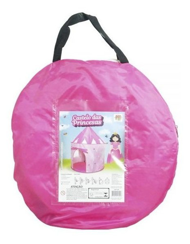 Imagem 2 de 2 de Barraca Infantil Dobrável Tenda Castelo Das Princesas Cabana