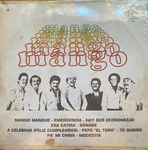 Disco Lp - Mango / Mango. Album (1983)
