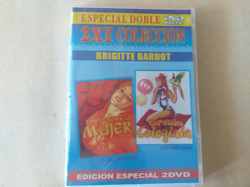Peliculas Brigitte Bardot/  Y Dios Creo A La Mujer  2 Dvd
