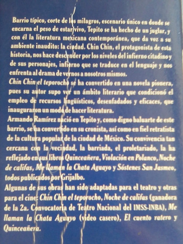 Chin Chin El Teporocho (Usado)