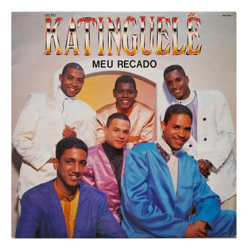 Lp Grupo Katinguelê - Meu Recado 1995 C/ Encarte Continental (Usado)